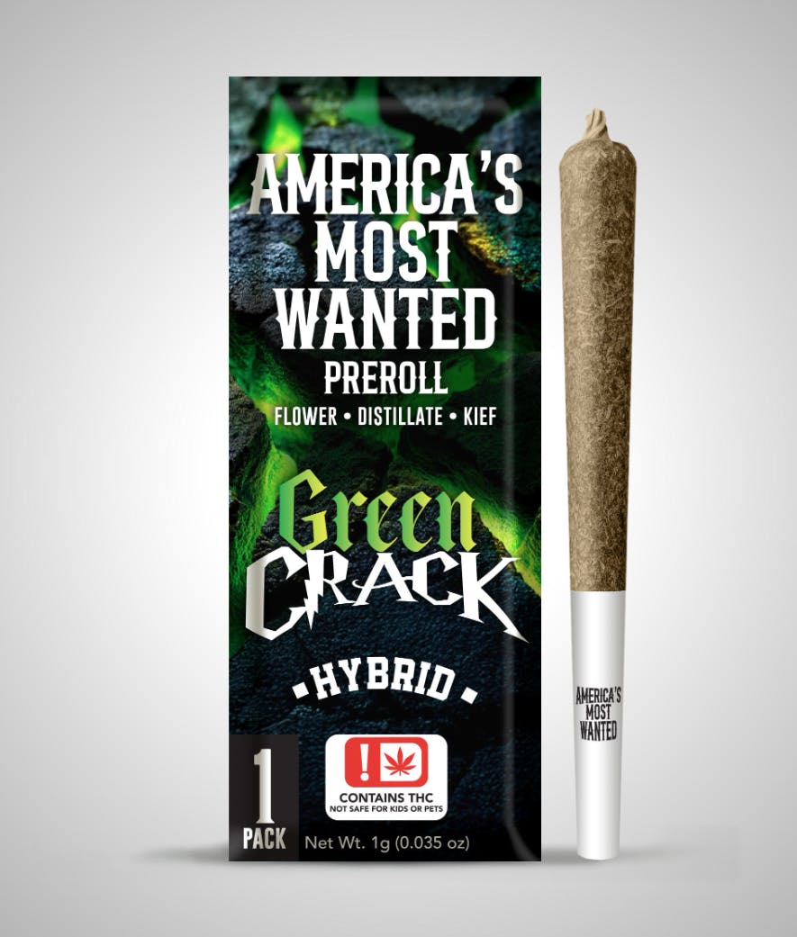 Green Crack | AMW Infused Joint | 1g