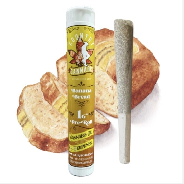 Banana Bread | Infused Preroll Joint | 1g