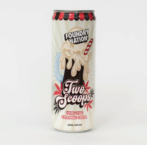 Two Scoops | Classic Cola | Carbonated | 10mg | 12oz