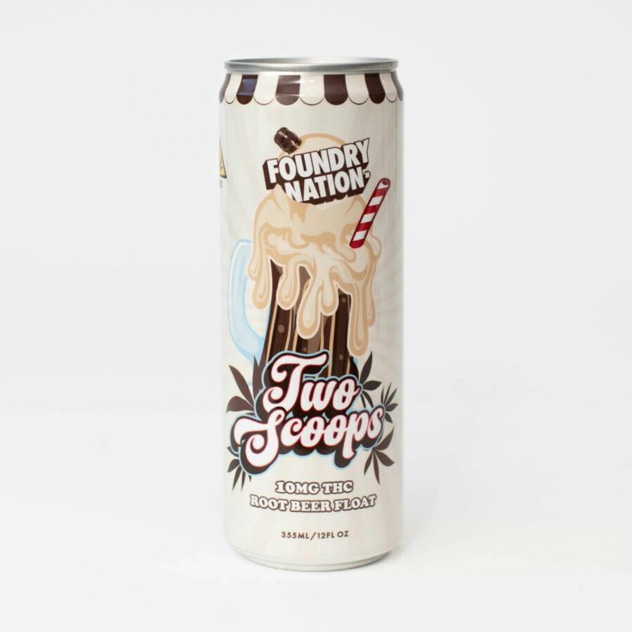 Two Scoops | Root Beer | Carbonated | 10mg | 12oz at The Stash & Co.