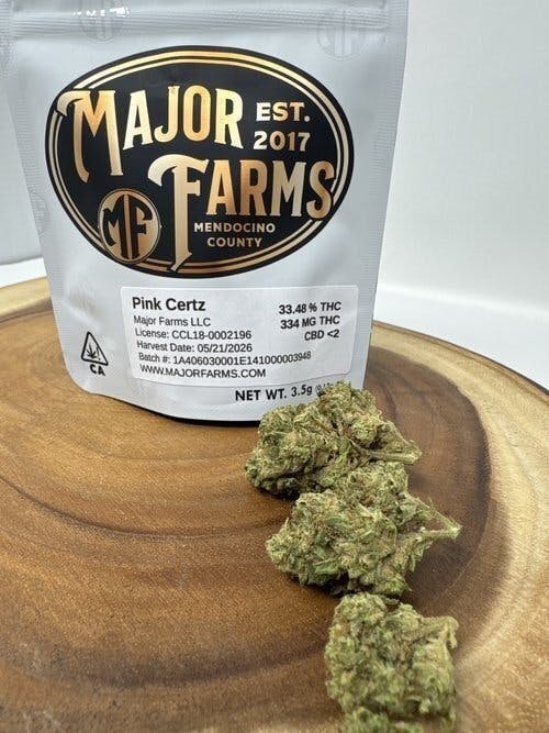 MAJOR FARMS: Pink Certz