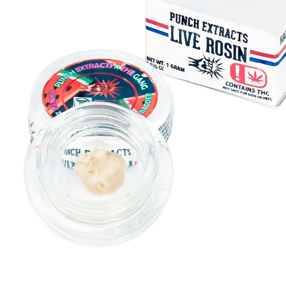 Punch | Dante's Zparkling | Silver Tier | Live Rosin Cold Cure Badder | 1g