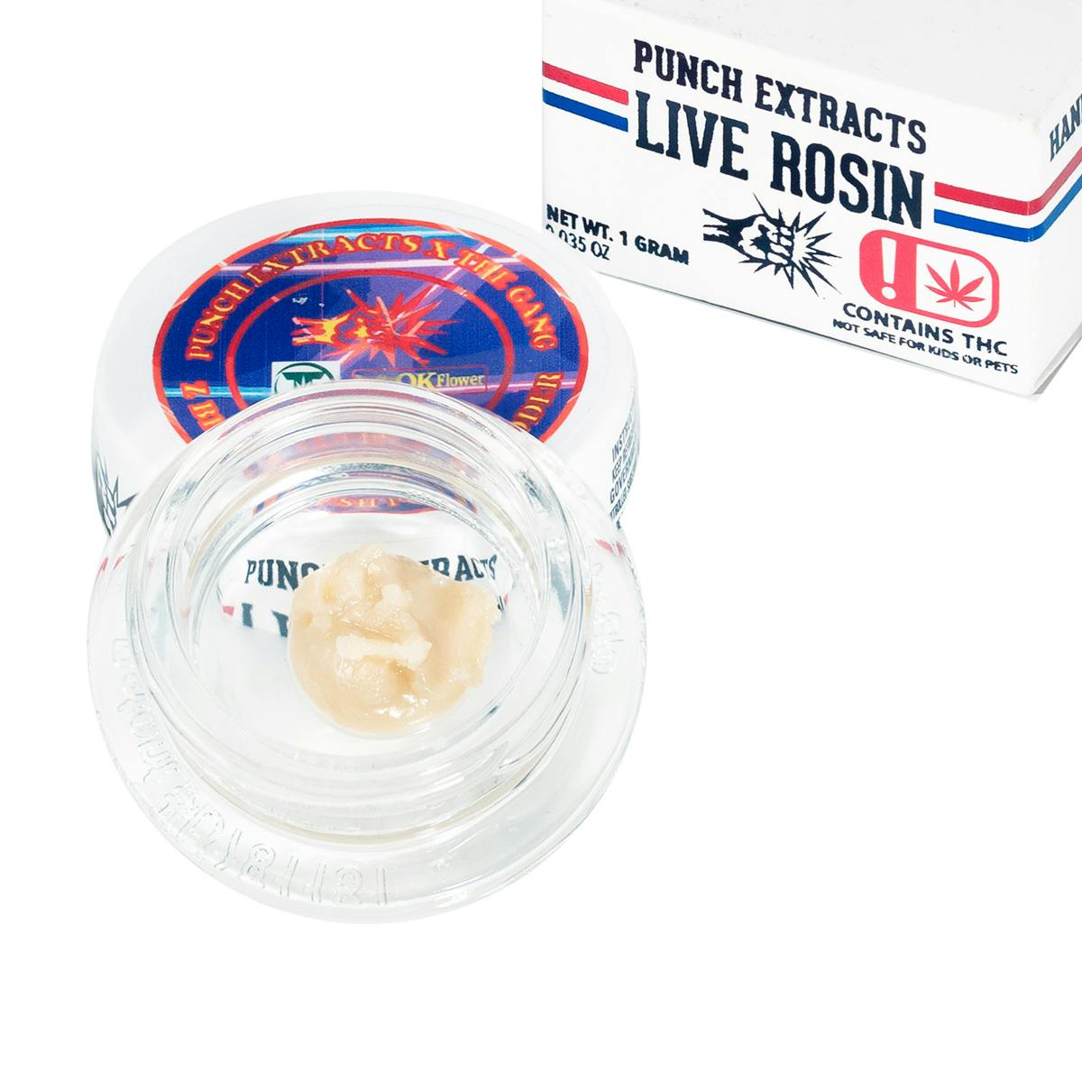 Punch | Z Berry Push Pop | Gold Tier | Live Rosin | Cold Cure Badder | 1g