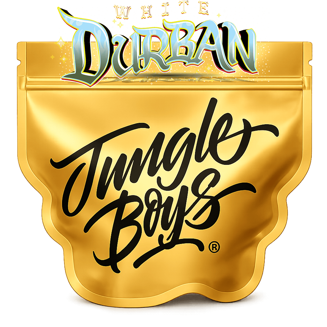 Jungle Boys: White Durban - Gold Mylar