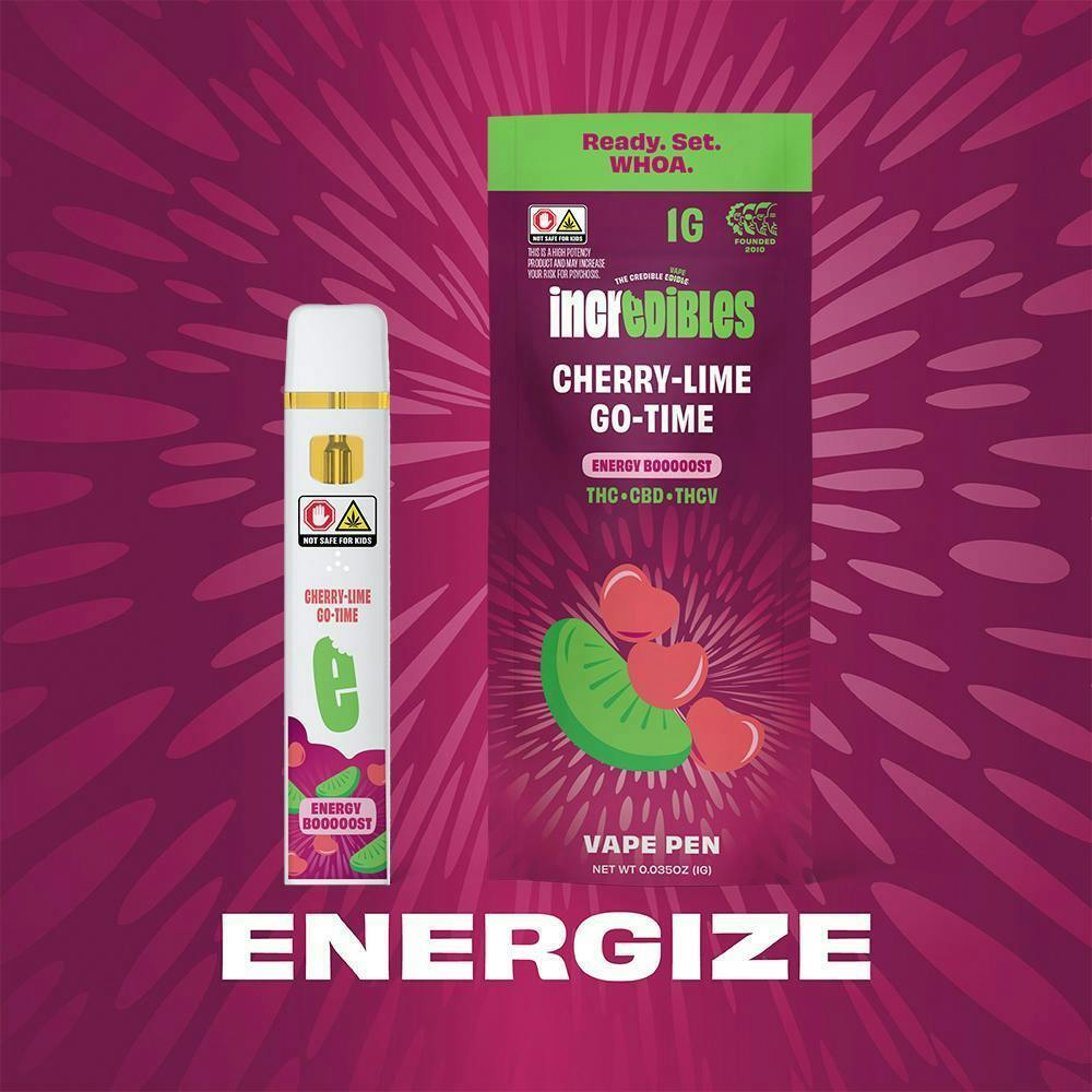 Cherry-Lime Go-Time | Disposable | 1g by Incredibles