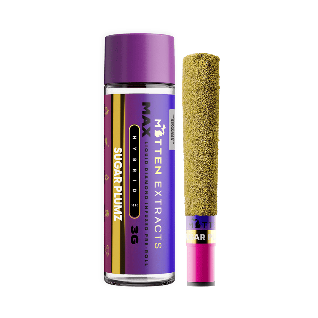 Sugar Plumz | Max Infused Joint | 3g by Mitten Extracts