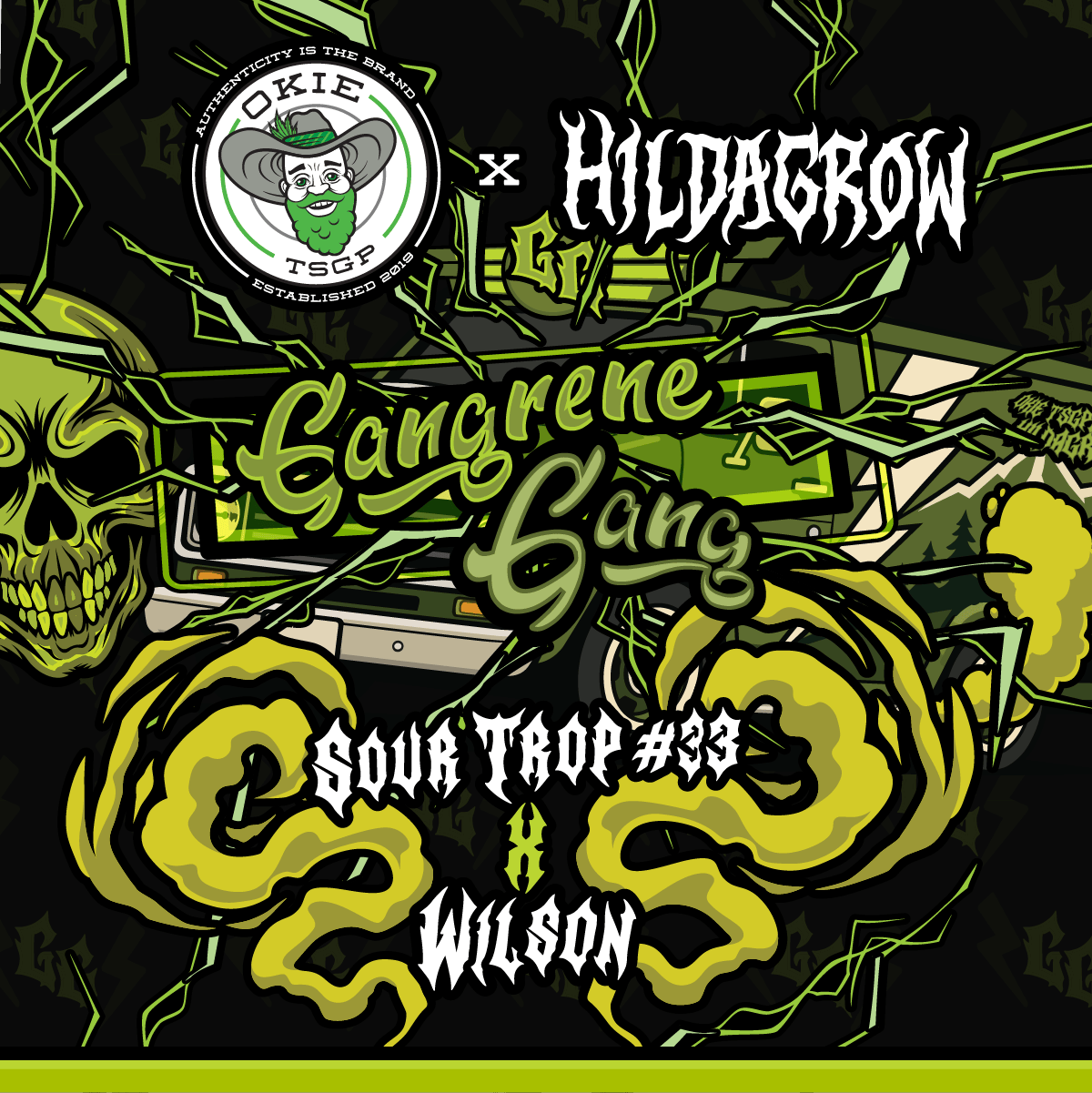 Gangrene Gang (Hildagrow) - 1g - Live Hash Rosin Batter