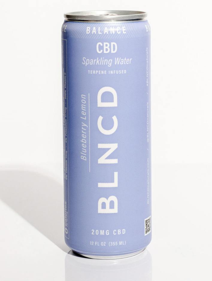 CBD Sparkling Water | Balance | Carbonated | 12fl oz/ea | 4pk at Wildflower Cannabis