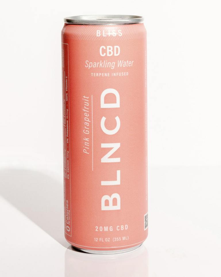 CBD Sparkling Water | Bliss | Carbonated | 12fl oz/ea | 4pk at Wildflower North Loop