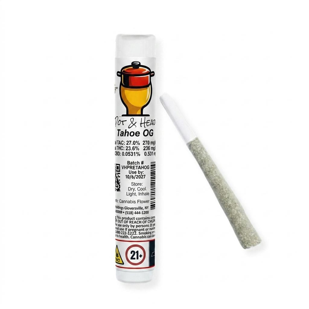 Tahoe OG | Joint | 1g by Pot & Head
