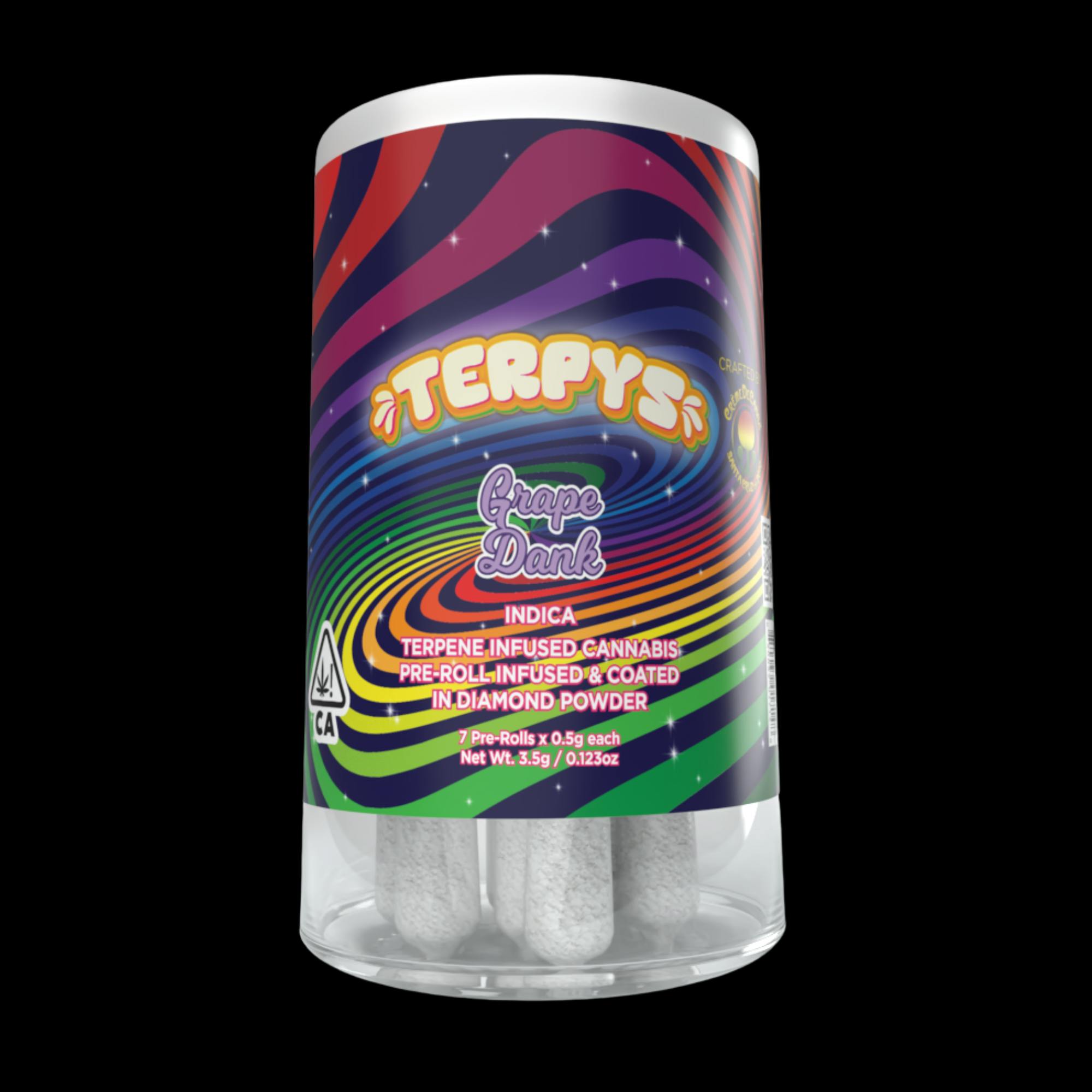 Crème De Canna: Creme De Canna Terpys Minis Grape Dank