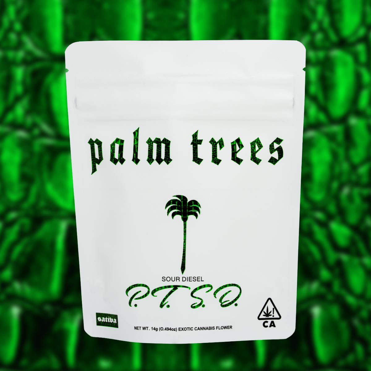 Palm Trees - PTSD - Pre Roll - 14 g