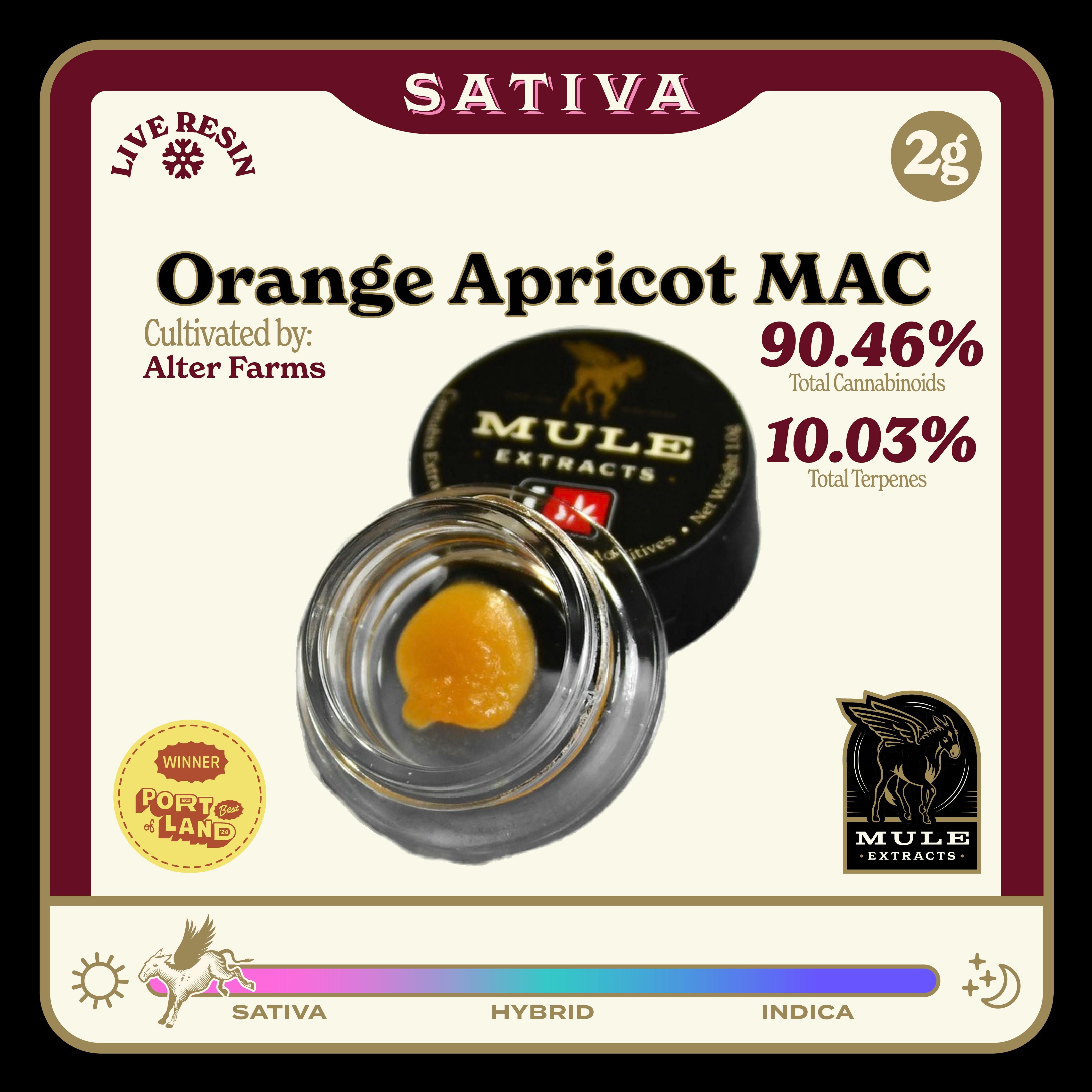 Mule Extracts: Orange Apricot MAC