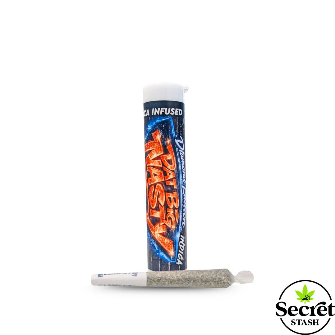 Full Bud Pre Roll | Diamond Infused | Dat Big Nasty | Half Gram at Norumbega Provisions (medical/appointment only)