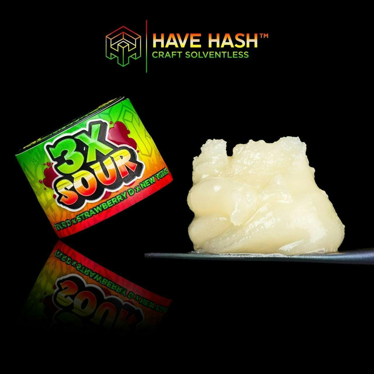 3x Sour | Tier 2 Live Rosin | 2g