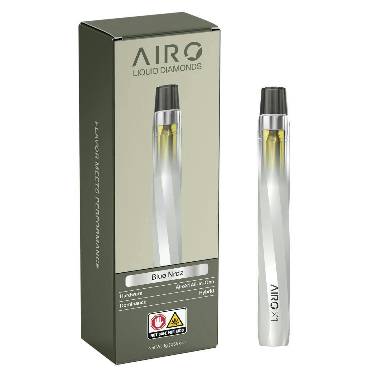 Blue Nrdz | AiroX1 | Disposable | 1g by Airo Brands
