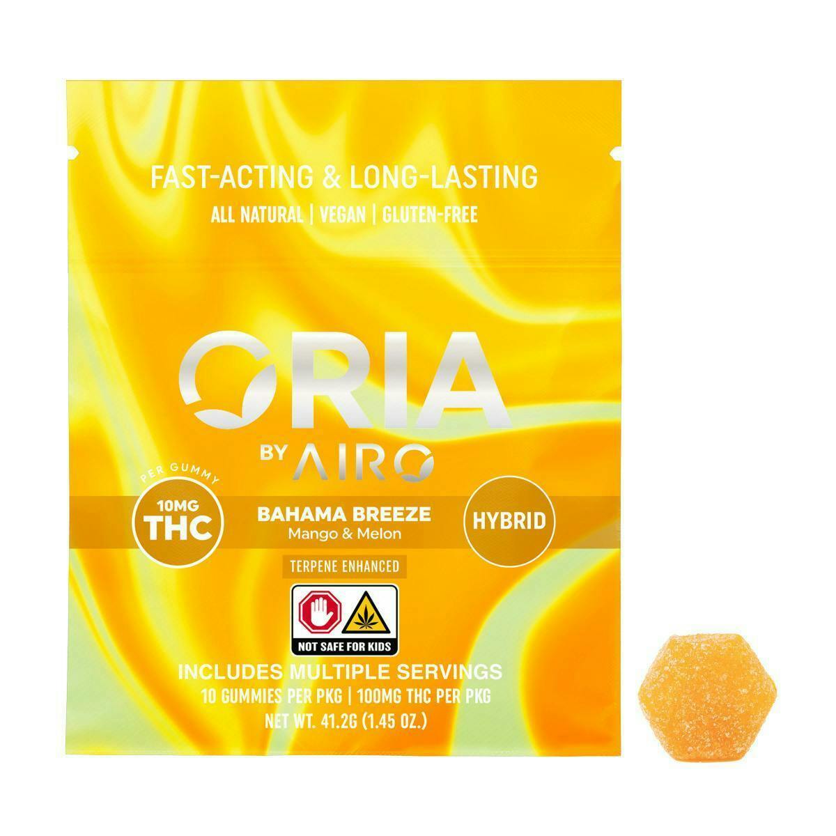 Oria Bahama Breeze Soft Lozenges | 10pk | 10mg/ea by Airo Brands