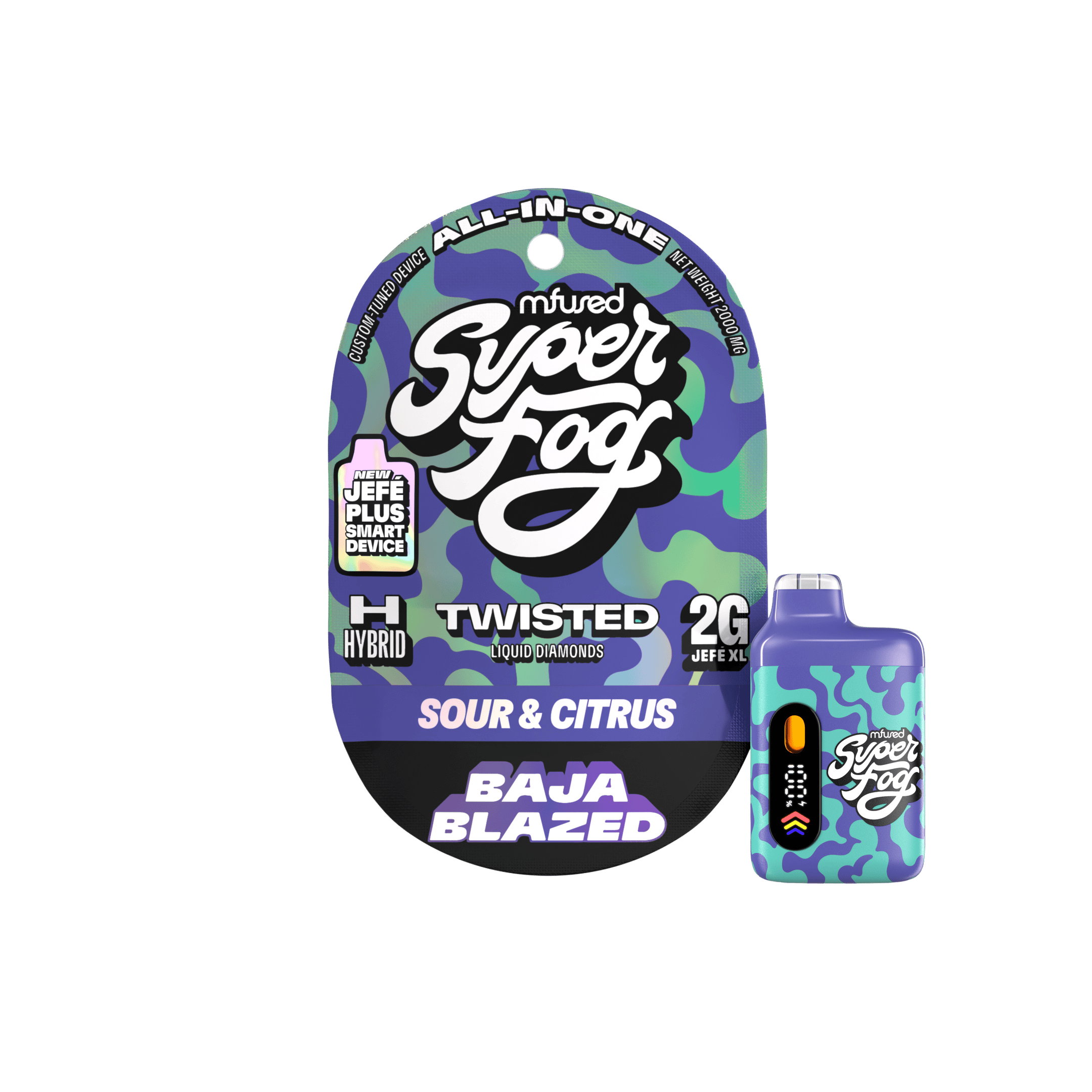 Baja Blazed · TWISTED Liquid Diamonds Jefé Plus Disposable