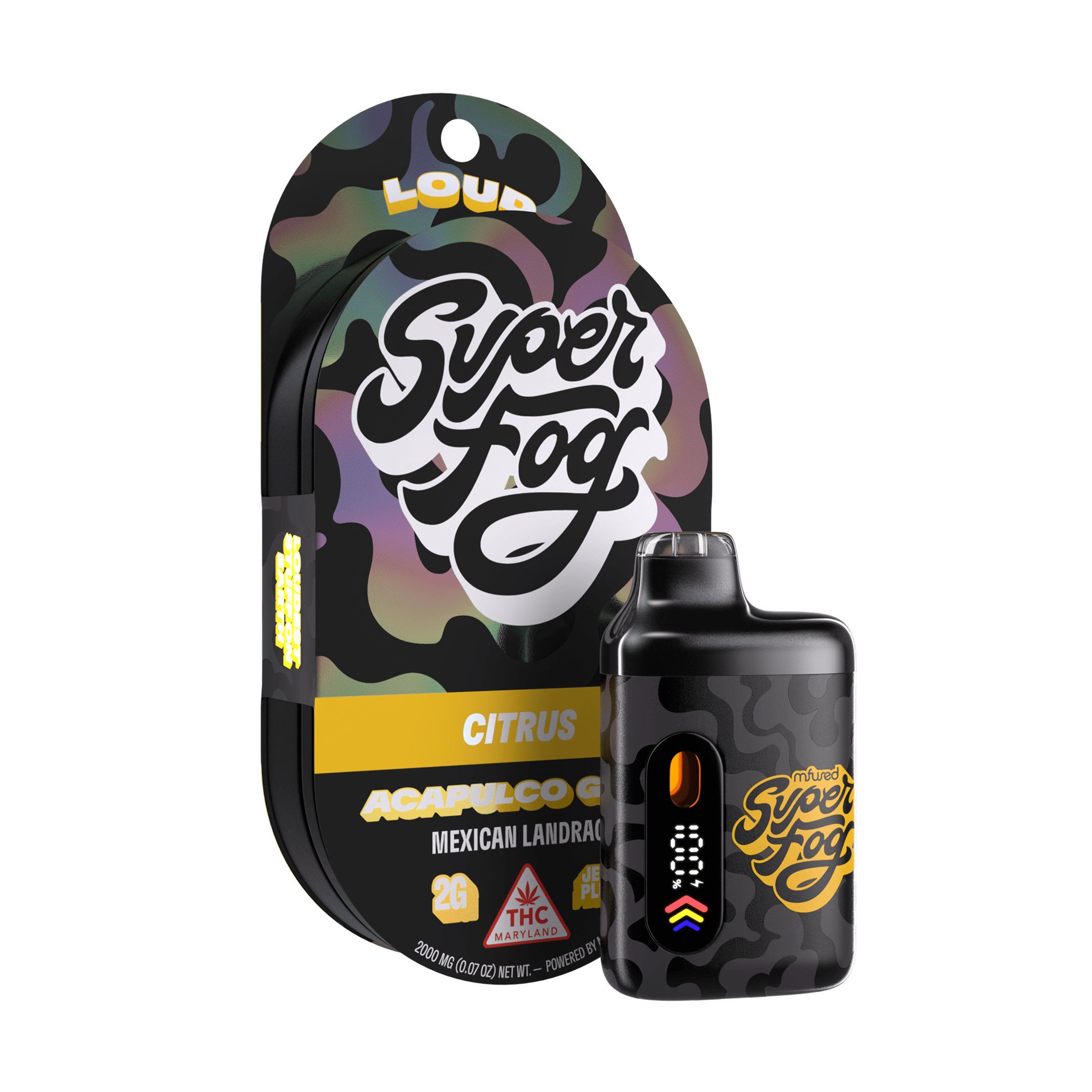 Acapulco Gold | LOUD High Terpene Extract Jefé Plus Disposable | 2g (MD)