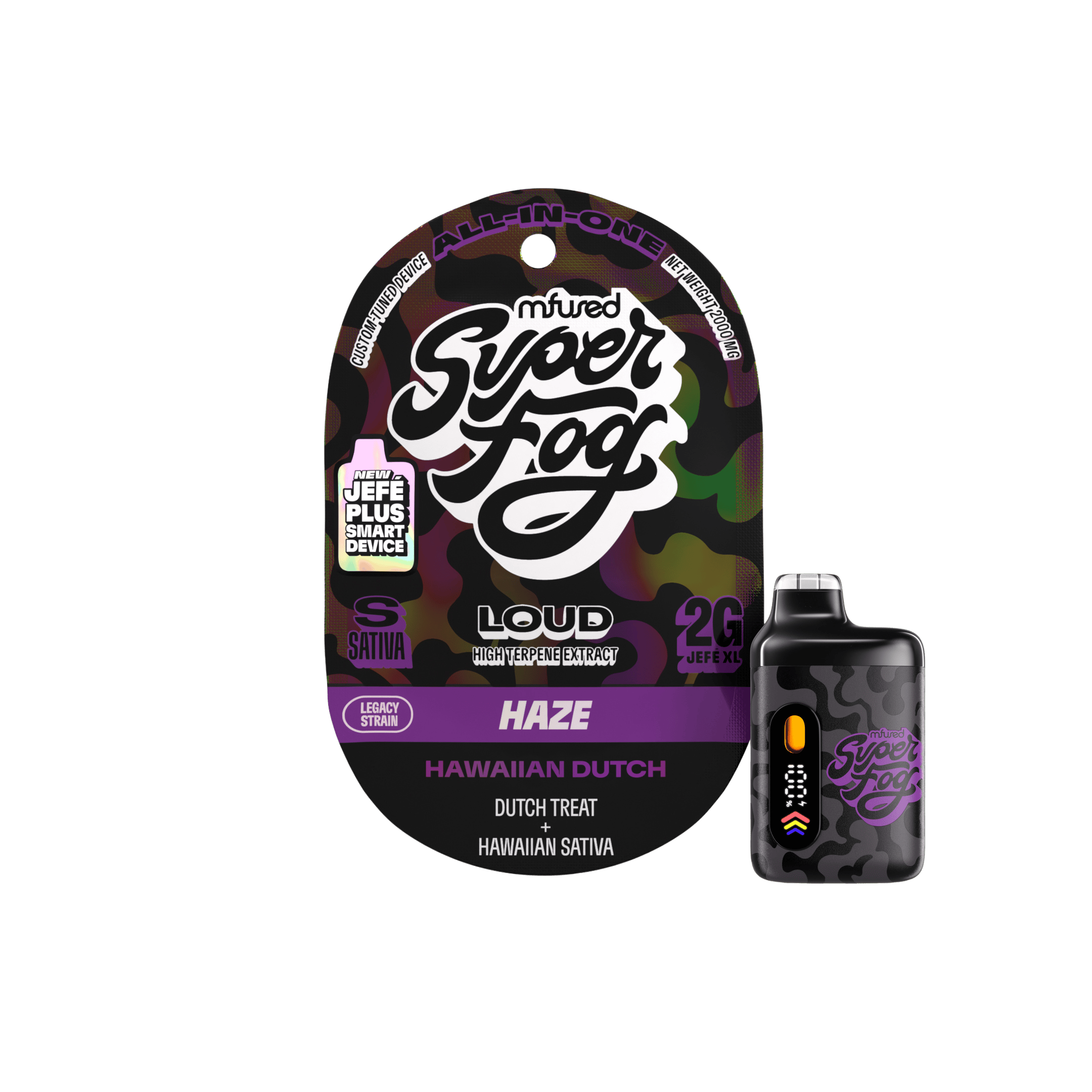 Hawaiian Dutch · LOUD High Terpene Extract Jefé Plus Disposable