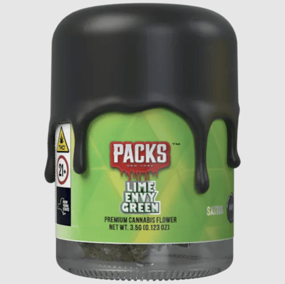 Lime Green Envy | Big Buds | 3.5g by PACKS LOS ANGELES