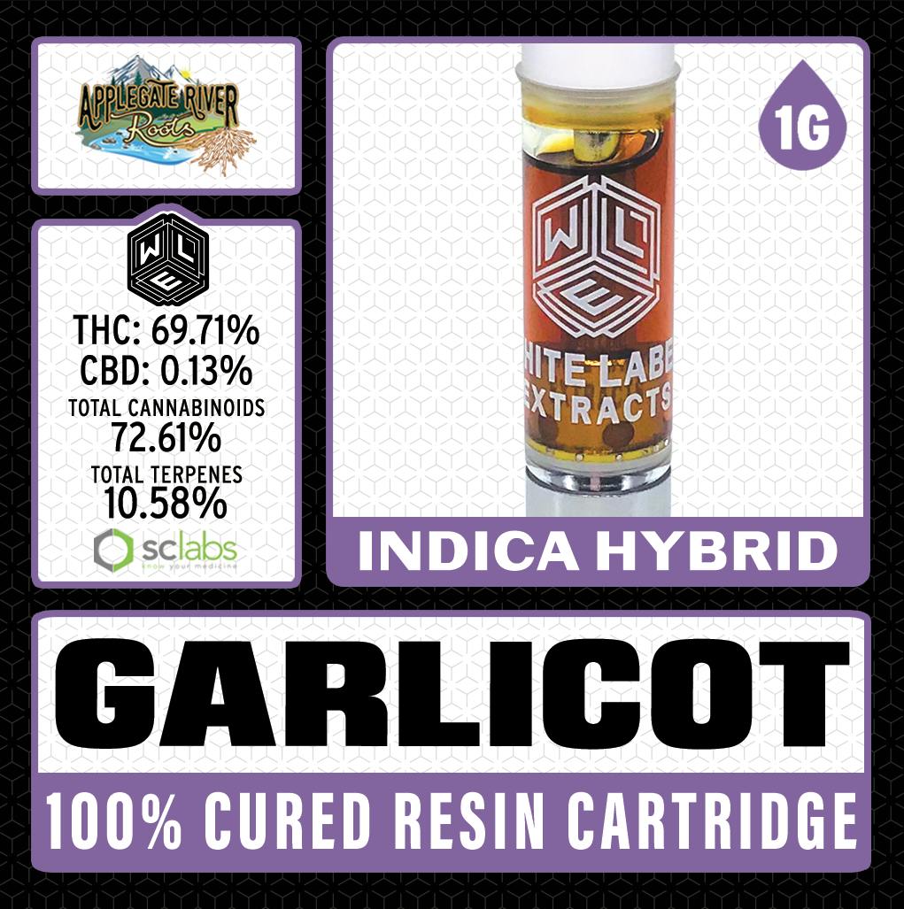 Garlicot | Cured Resin Cartridge | 1g by White Label Extracts