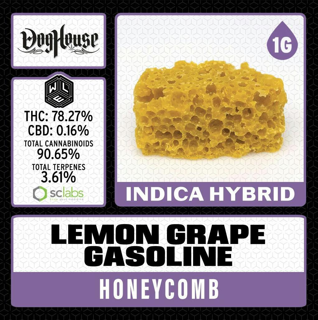 Lemon Grape Gasoline | Honeycomb | 1g by White Label Extracts