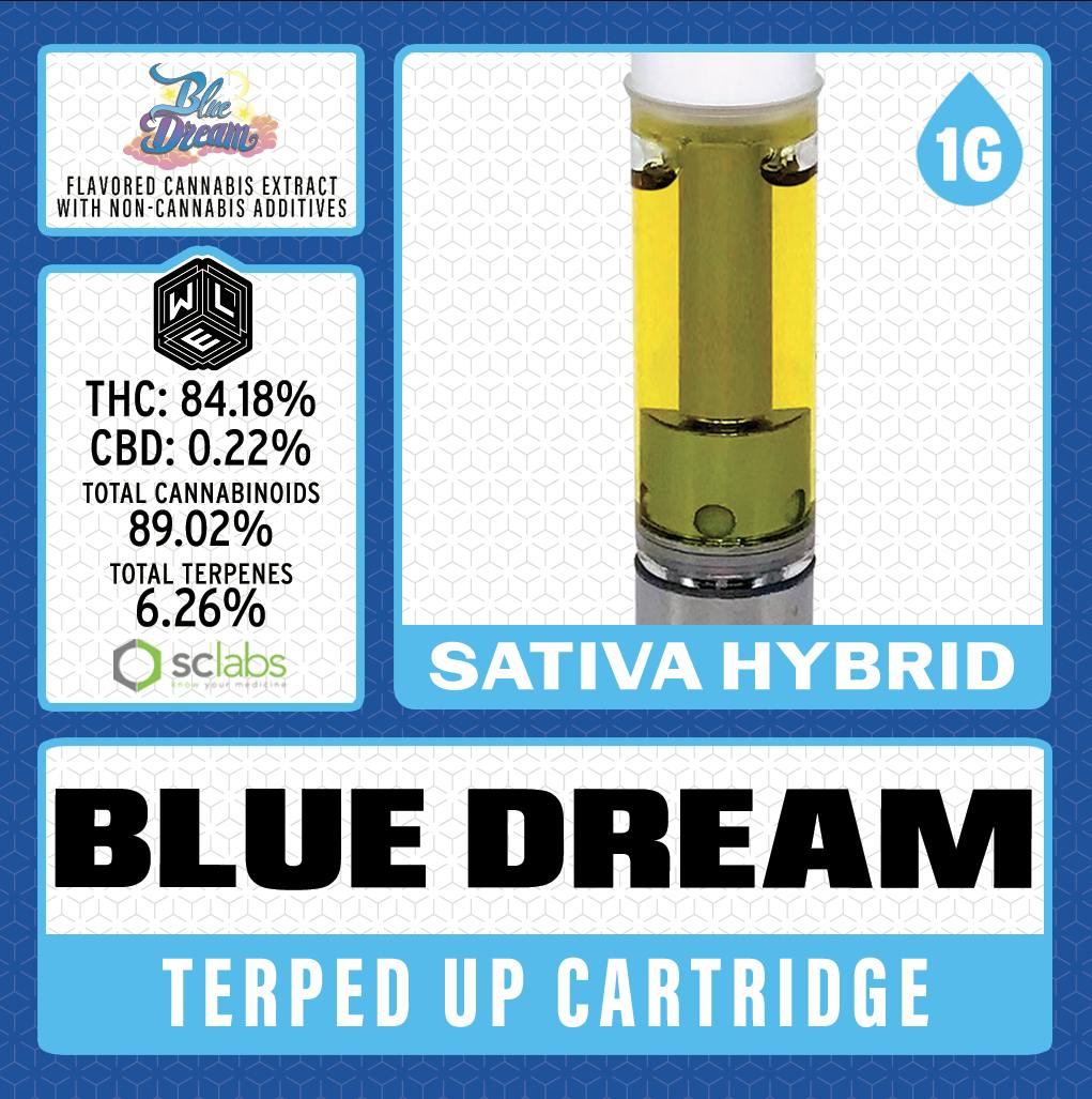 Blue Dream | Cured Resin Cartridge | 1g by White Label Extracts