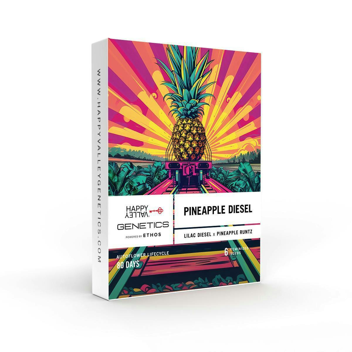 Happy Valley Genetics | Pineapple Diesel | Feminized Seeds | 6 Pack at Happy Valley - East Boston Medical Marijuana and Recreational Dispensary