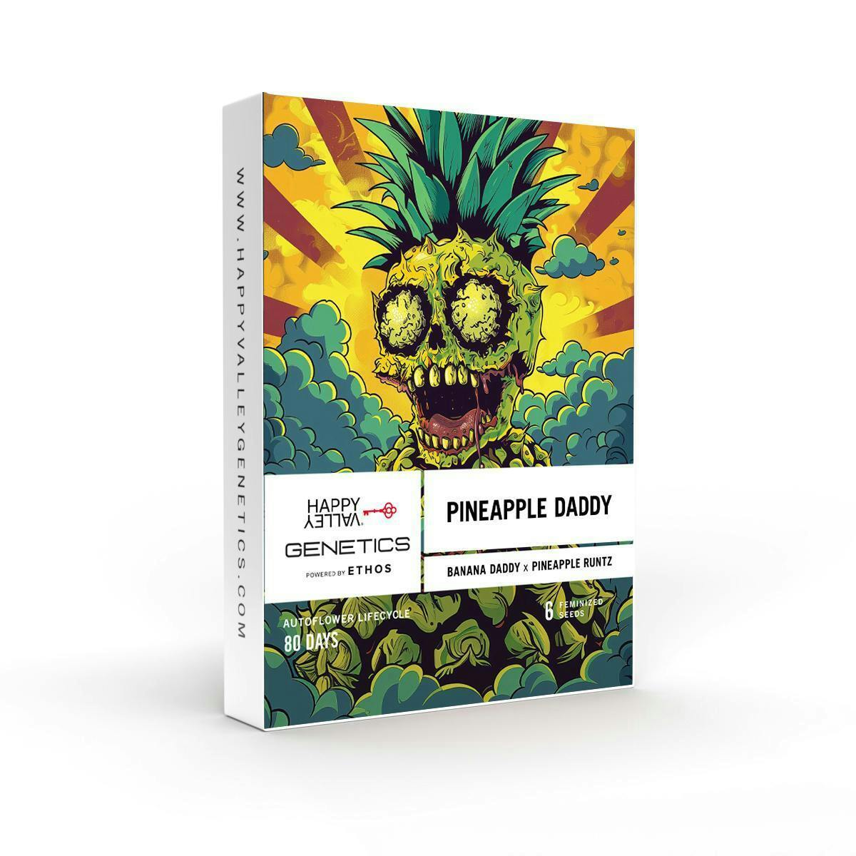 Happy Valley Genetics | Pineapple Daddy | Feminized Seeds | 6 Pack at Happy Valley - East Boston Medical Marijuana and Recreational Dispensary
