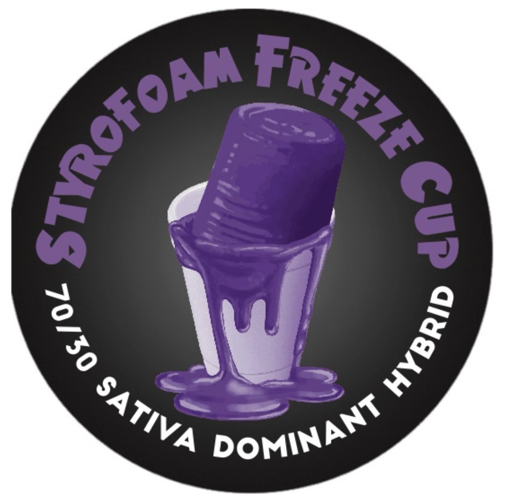 Styrofoam Freeze Cup | Rosin | Cold Cure Badder | 1g
