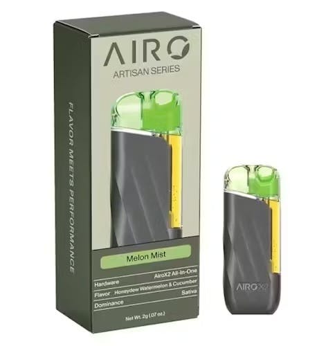 Melon Mist | AiroX2 - Liquid Diamond | 2g All-in-One by Airo Brands