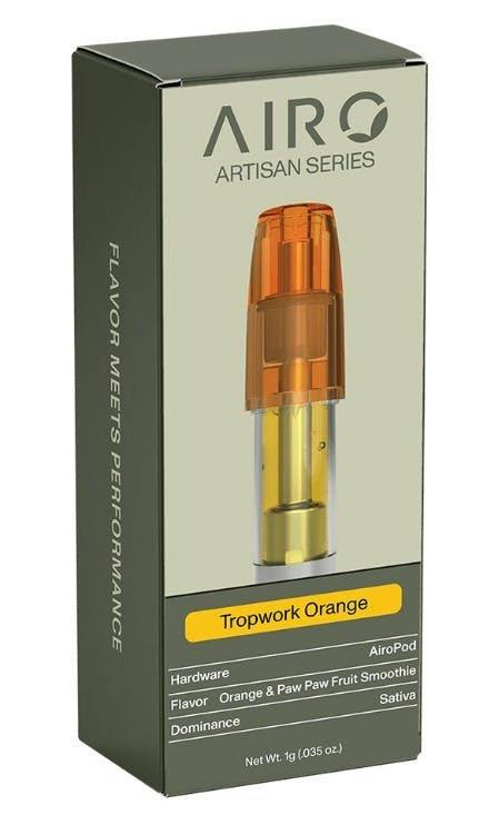Tropwork Orange | AiroPod - Strain Series | 1g Pod by Airo Brands