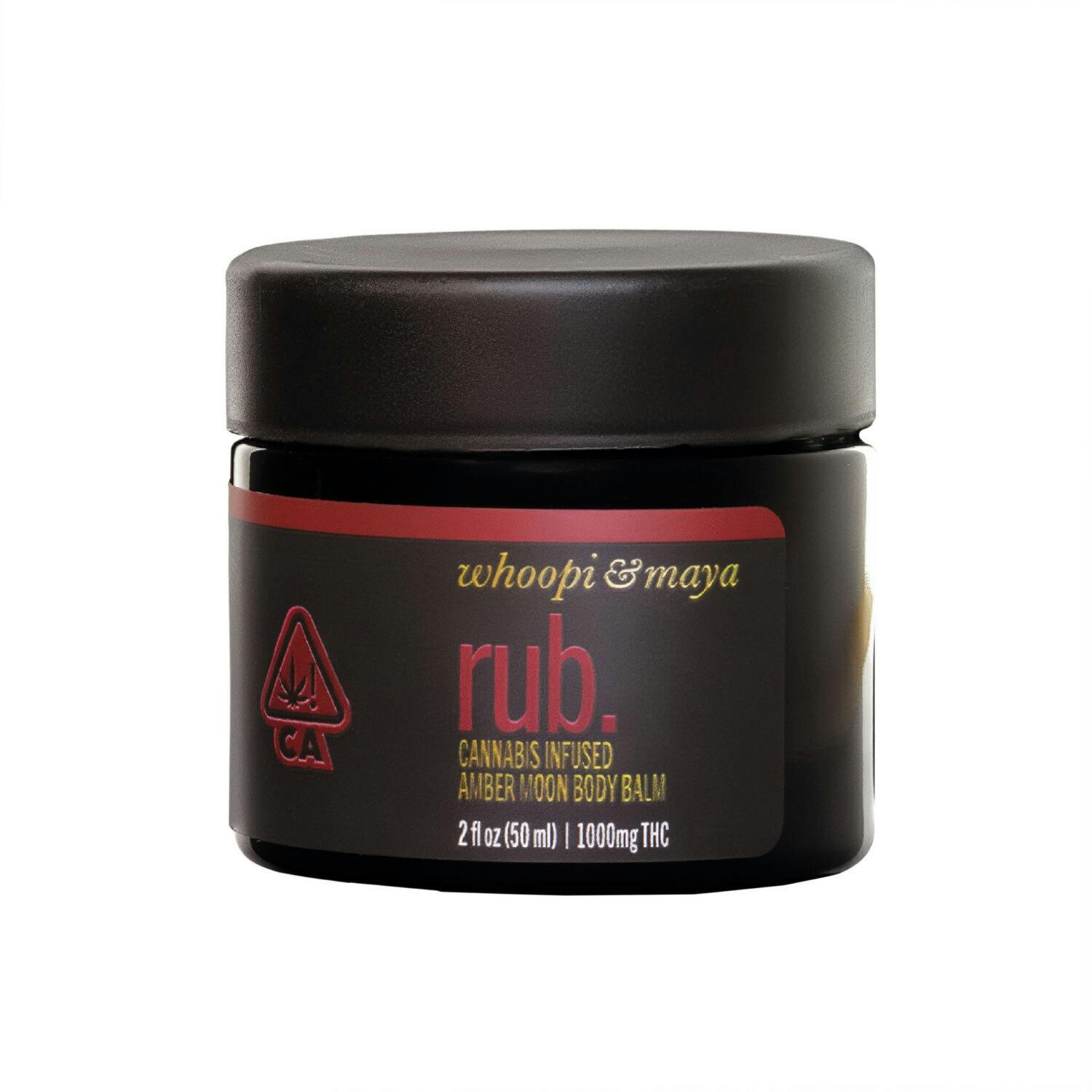 Whoopi & Maya Rub | Amber Moon | 1000mg THC