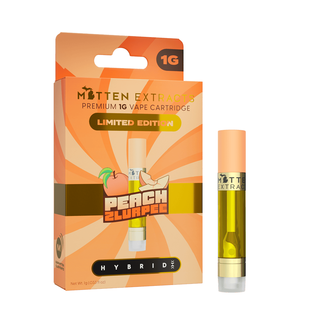 Peach Zlurpee | Cartridge | 1g by Mitten Extracts