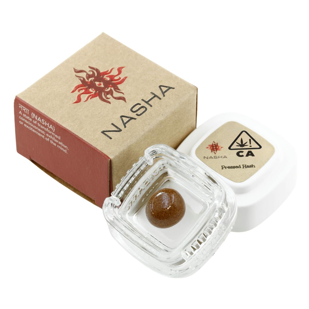 Nasha: Iced Peaches Red Pressed