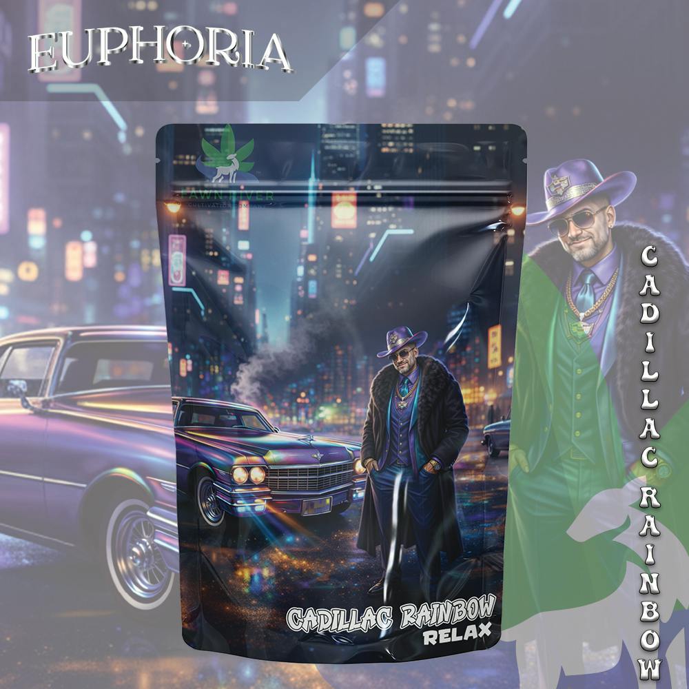 Cadillac Rainbow | Euphoria | Pre-Pack Flower | 3.5g by Euphoria Brand