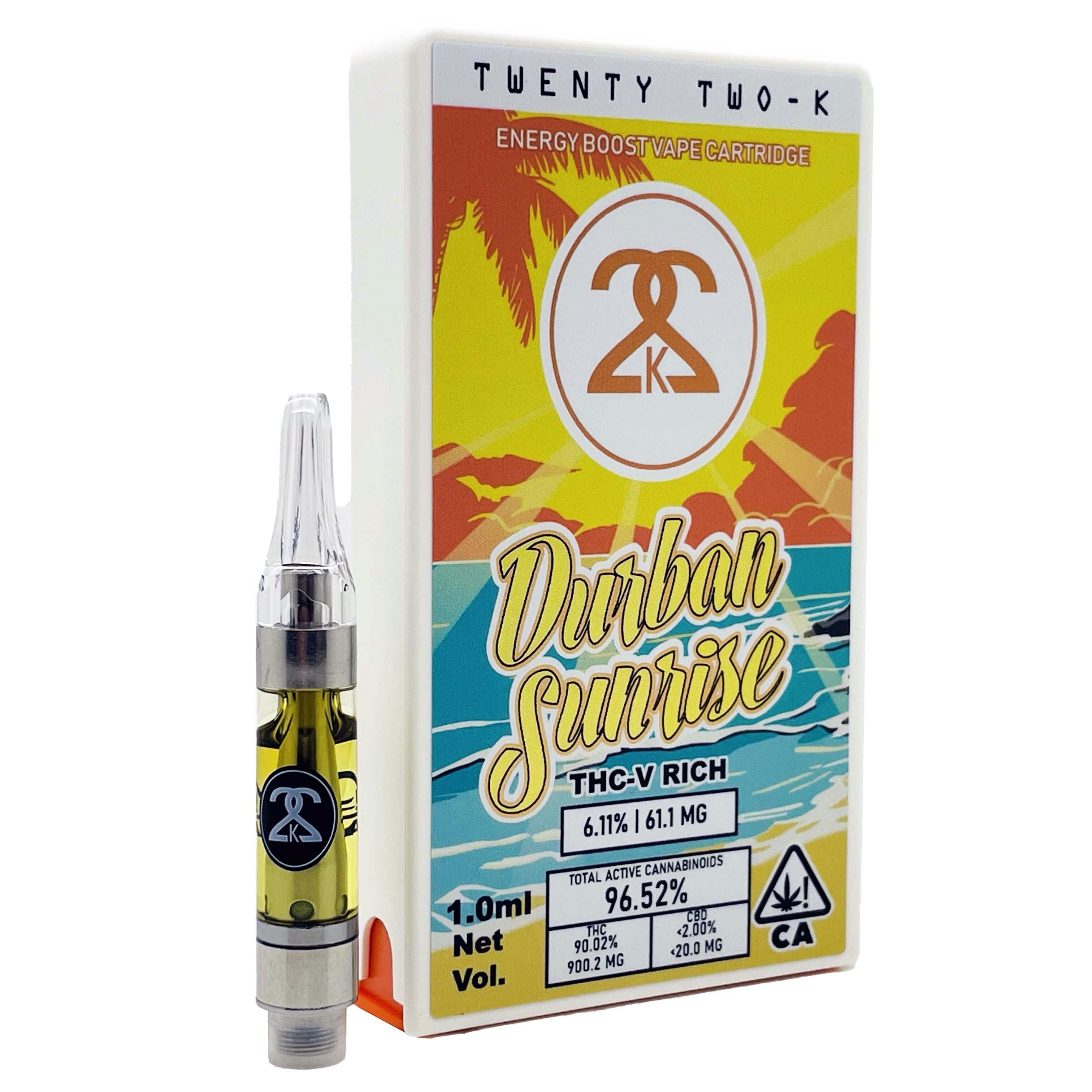 Twenty Two K / 22k: Rich - Durban Sunrise - 1.0ml