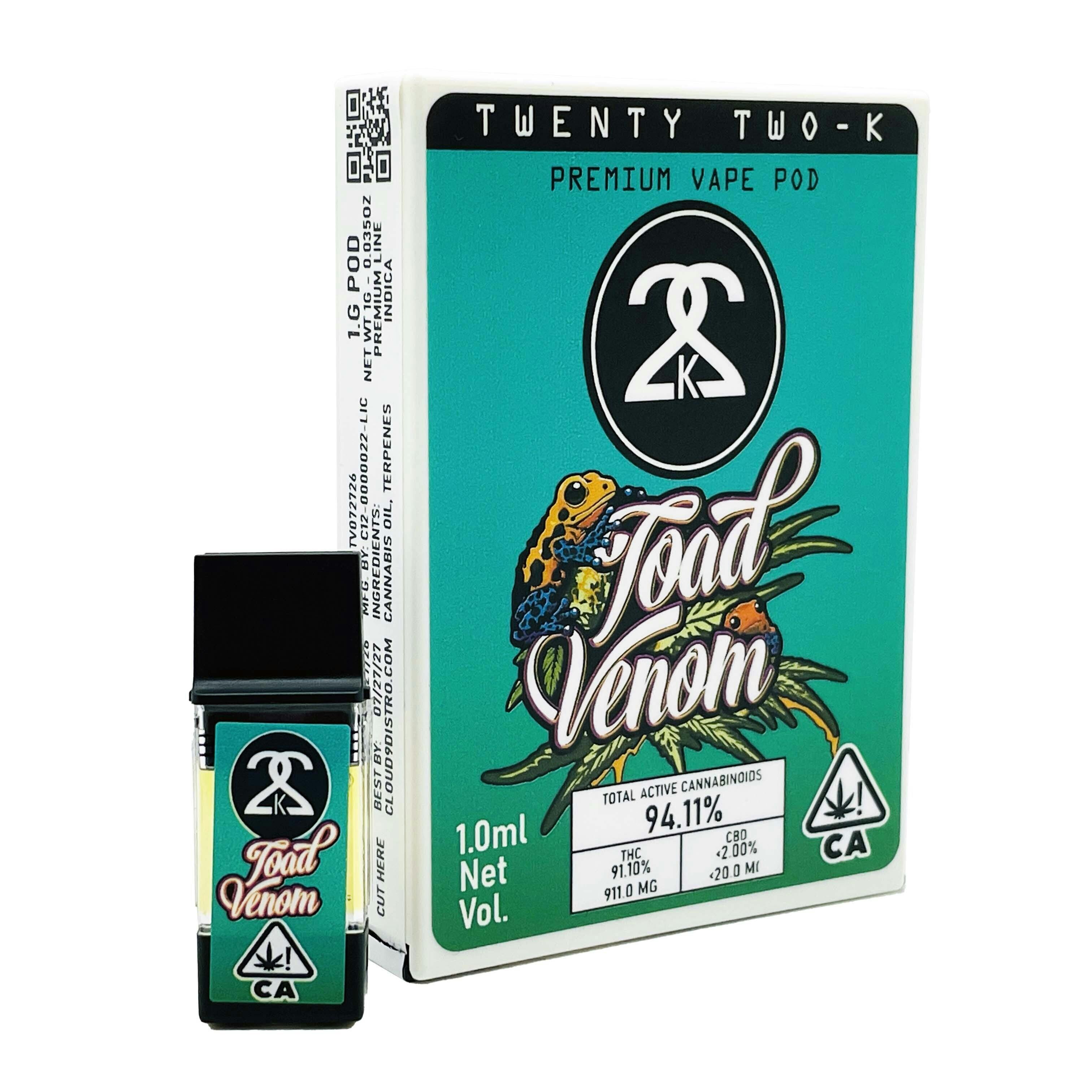 Twenty Two K / 22k: Toad Venom