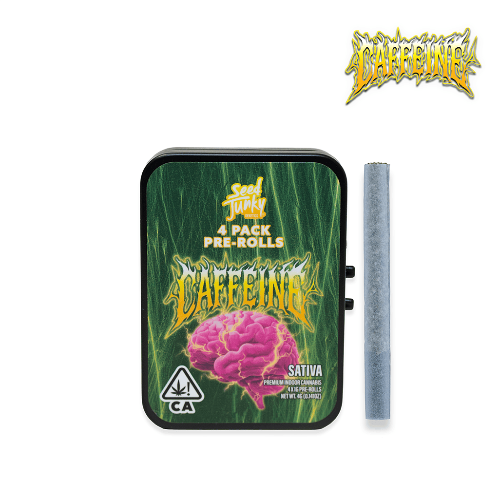Seed Junky | Caffeine | Joints | 1g each | 4pk