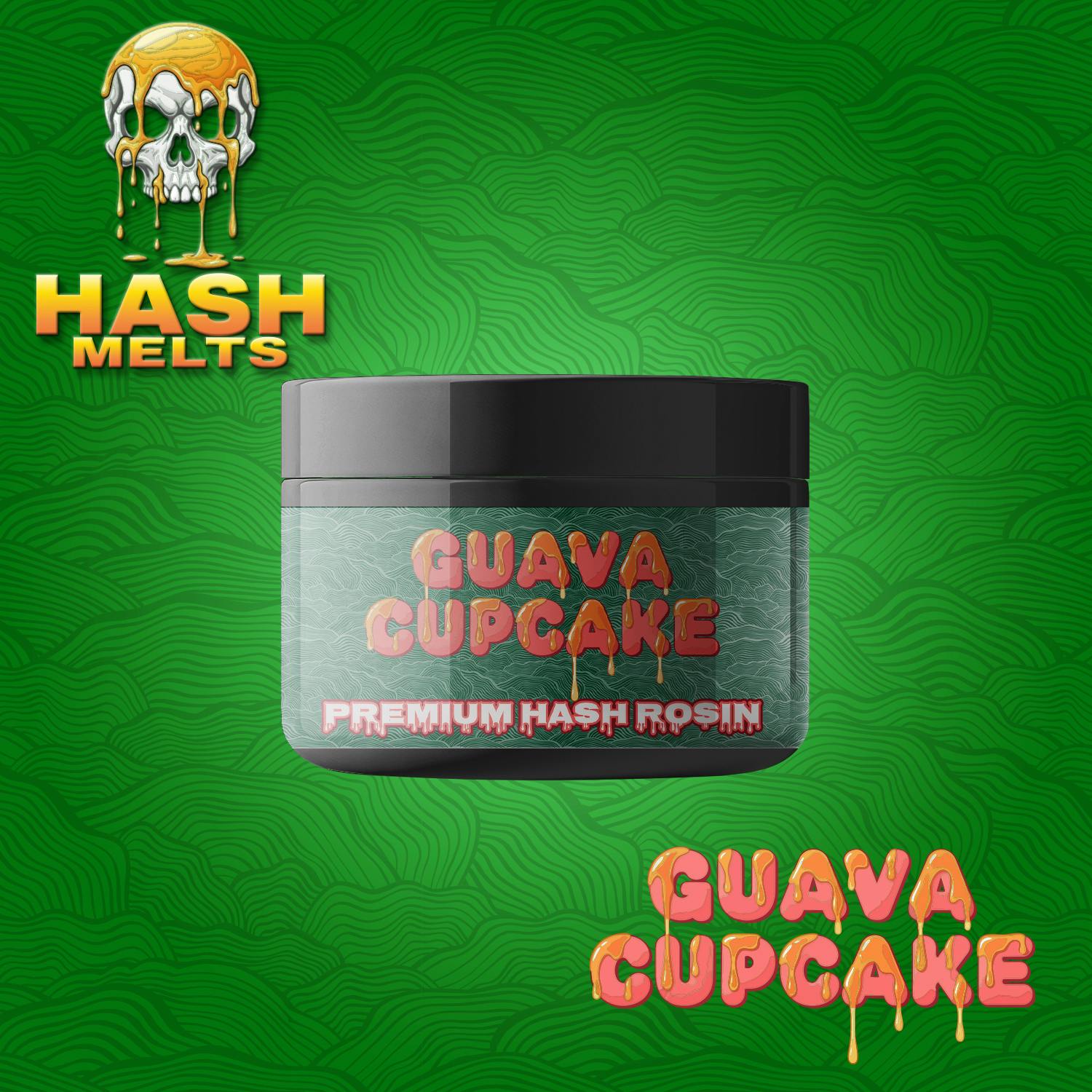 Guava Cupcake | Hash Melts | Premium Hash Rosin | 1g