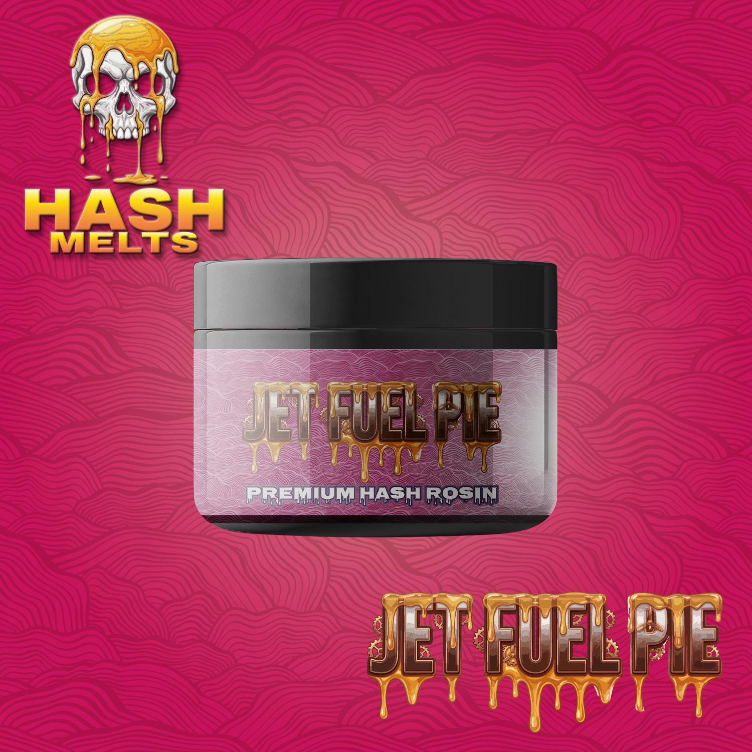 Jet Fuel Pie | Hash Melts | Premium Hash Rosin | 1g