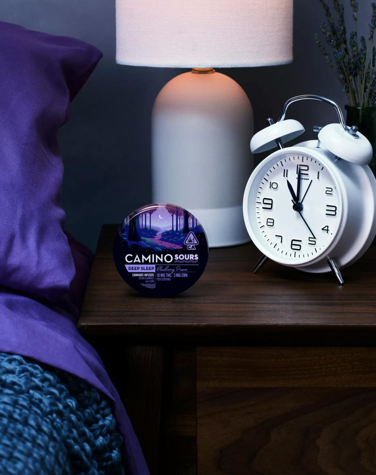 Sleep | Blackberry Dream Sours 10:3 Gummies | 200mg | 20ct | 10mg/ea by Camino
