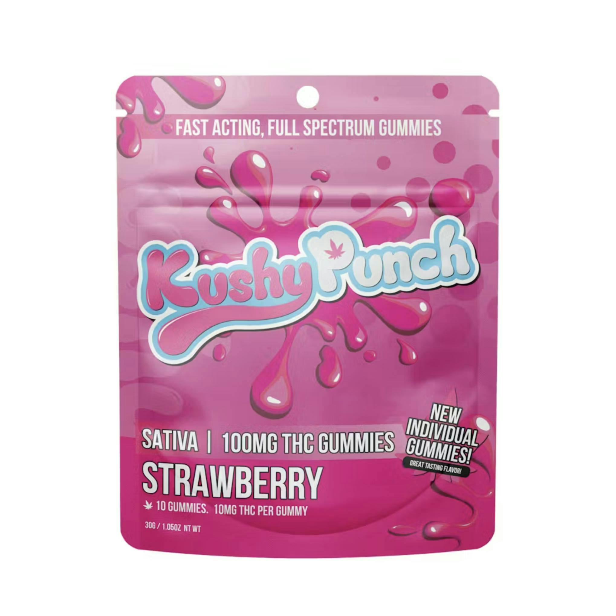 Kushy Punch: Strawberry Individual