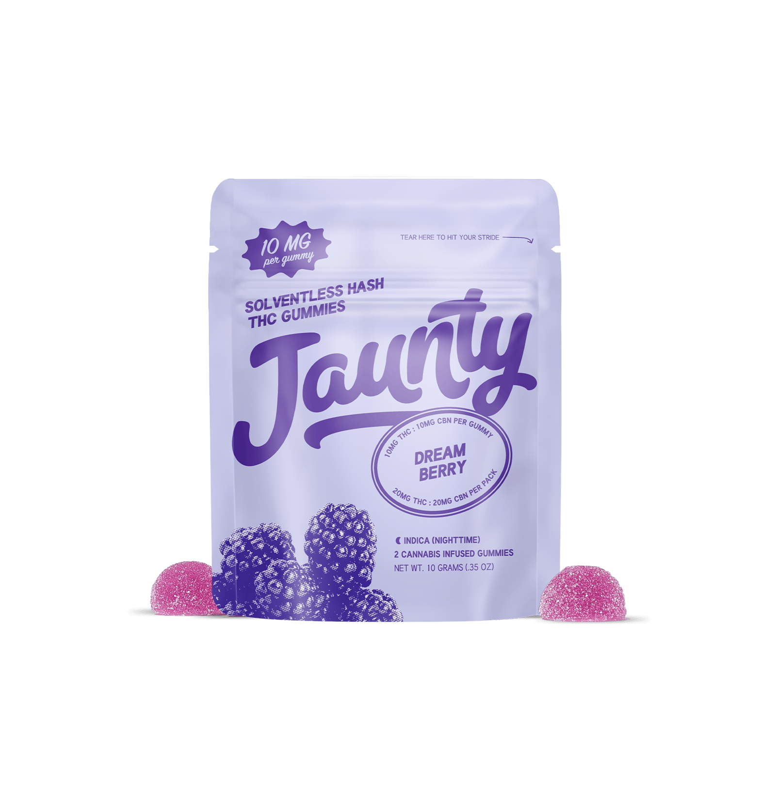 Dreamberry Hash Infused | 20mg | 2ct | 10mg/ea