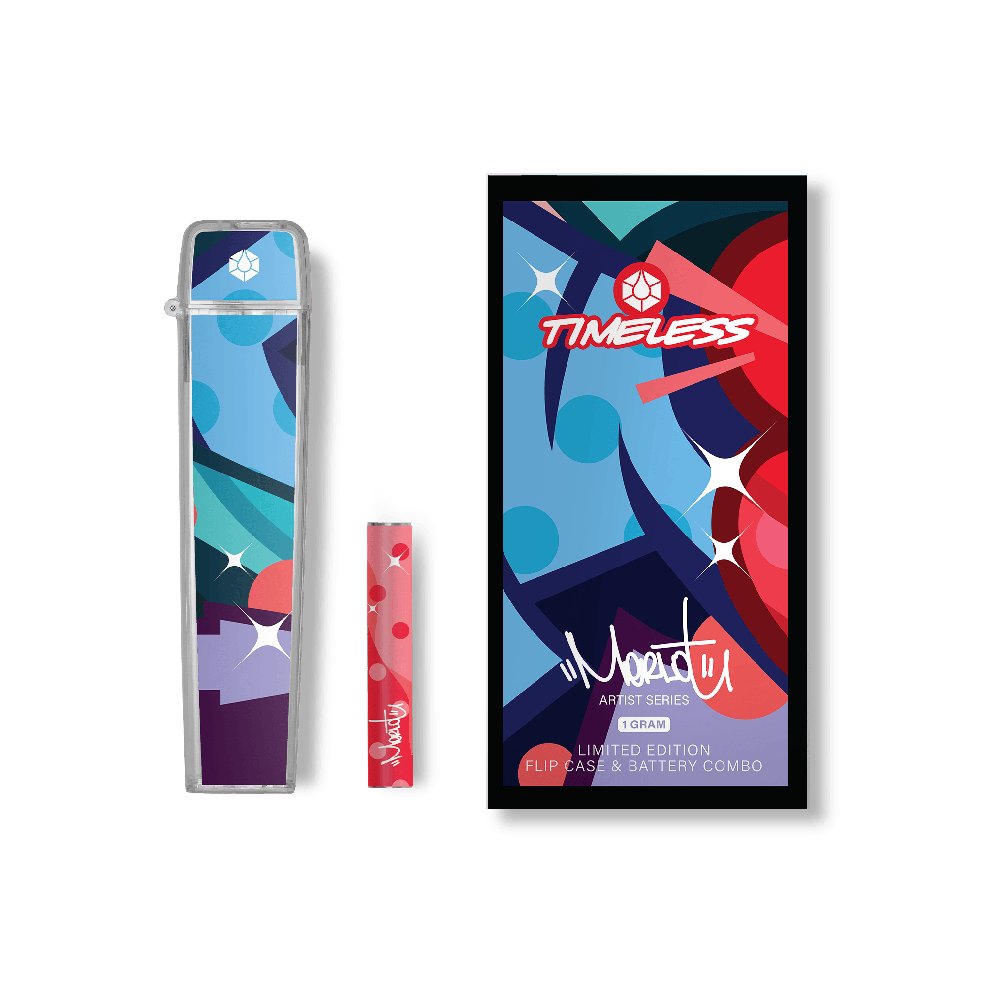 Merlot Battery + Flip Case Combo