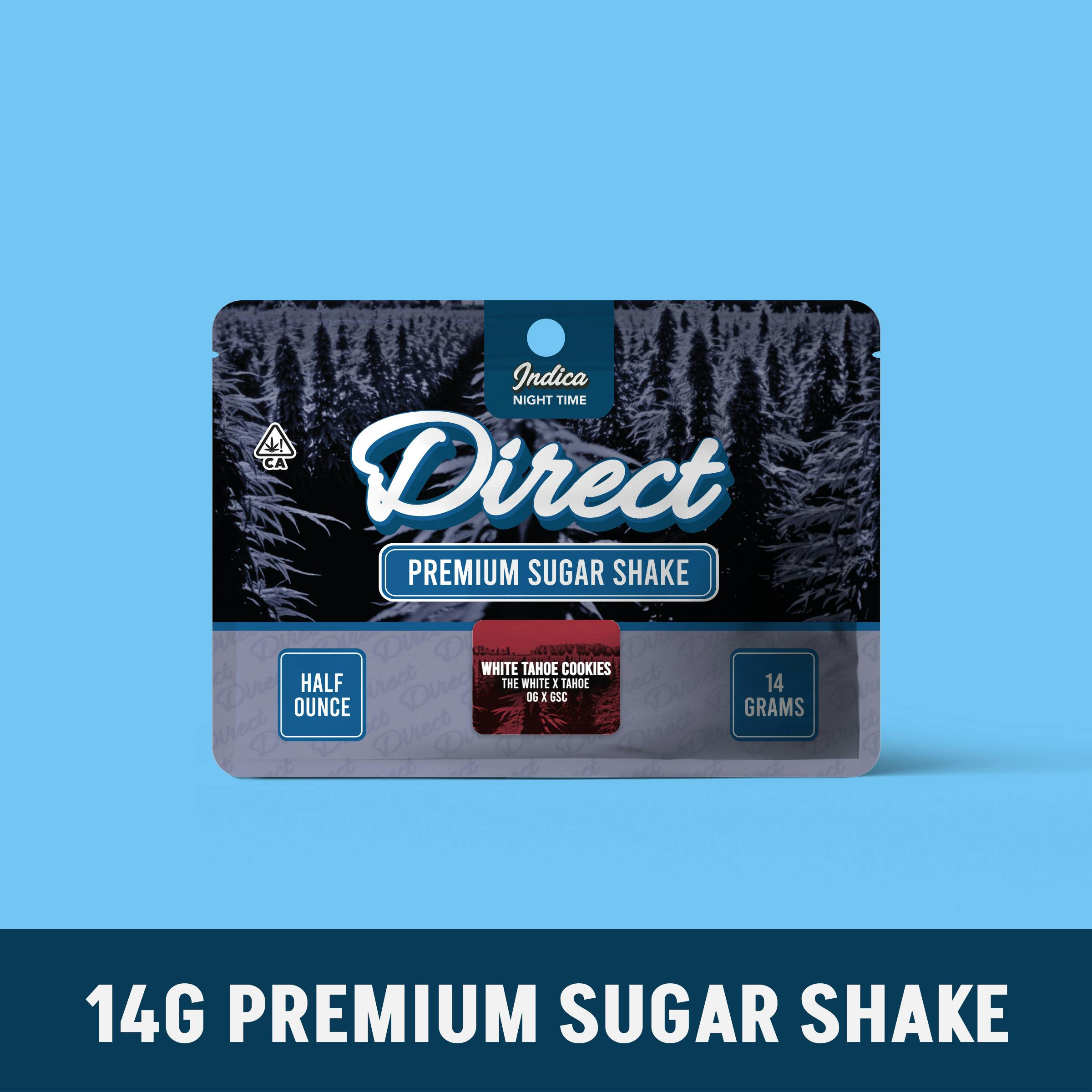 White Tahoe Cookies (Indica) Premium Sugar Shake 14g