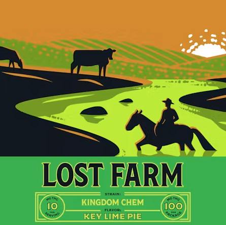 Key Lime Pie 'Kingdom Chem' Live Resin Chews | 100mg | 10ct | 10mg/ea
