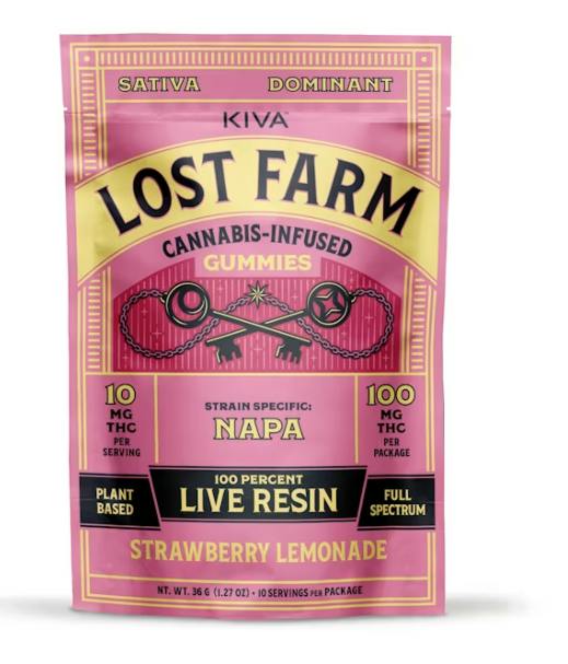 Strawberry Lemonade Napa Resin