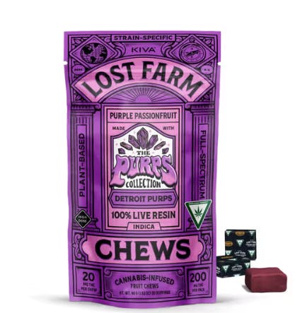 Lost Farm: Purple Passionfruit Detroit Purps Chews